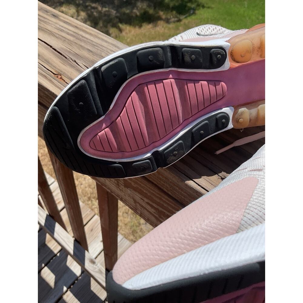 Nike Air Max 270 women’s Pink/White/Black Low Top Lace-Up Athletic Sneakers 8.5 - Picture 11 of 12